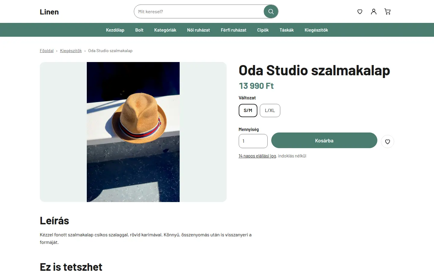 Linen téma – 4:5 képek szív gombbal